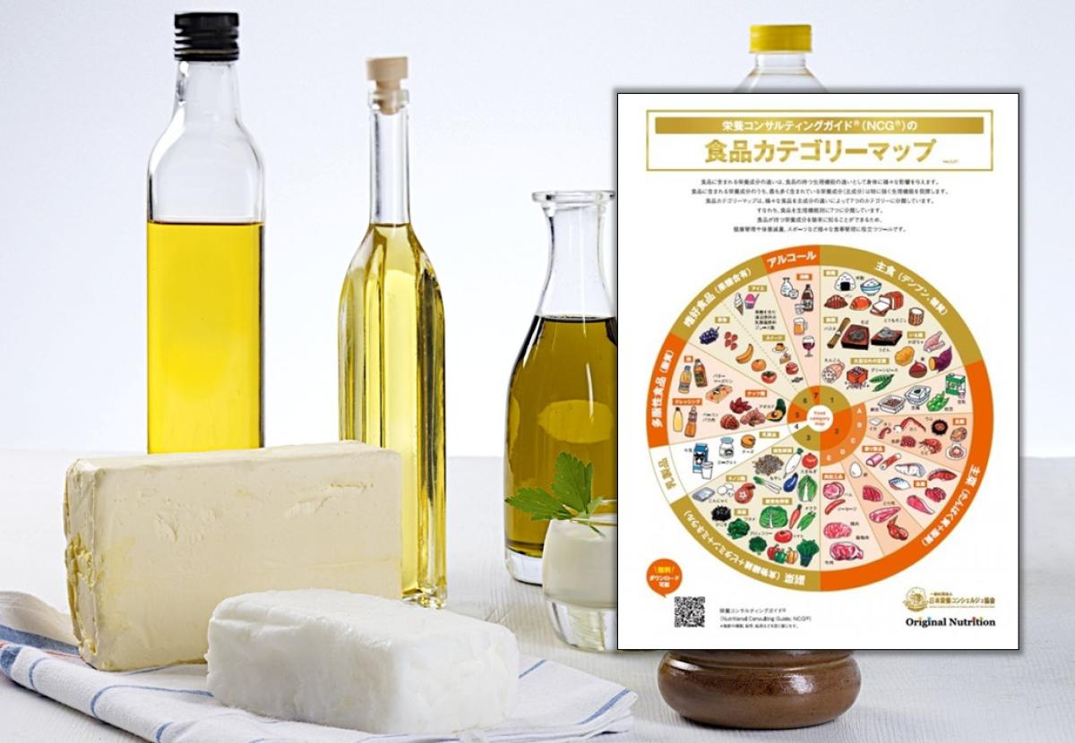 【活用法 解説】食品カテゴリーマップ®「カテゴリー5番」  ～ 多脂性食品 ＝ 脂質を多く含む食品の正しい摂り方 ～