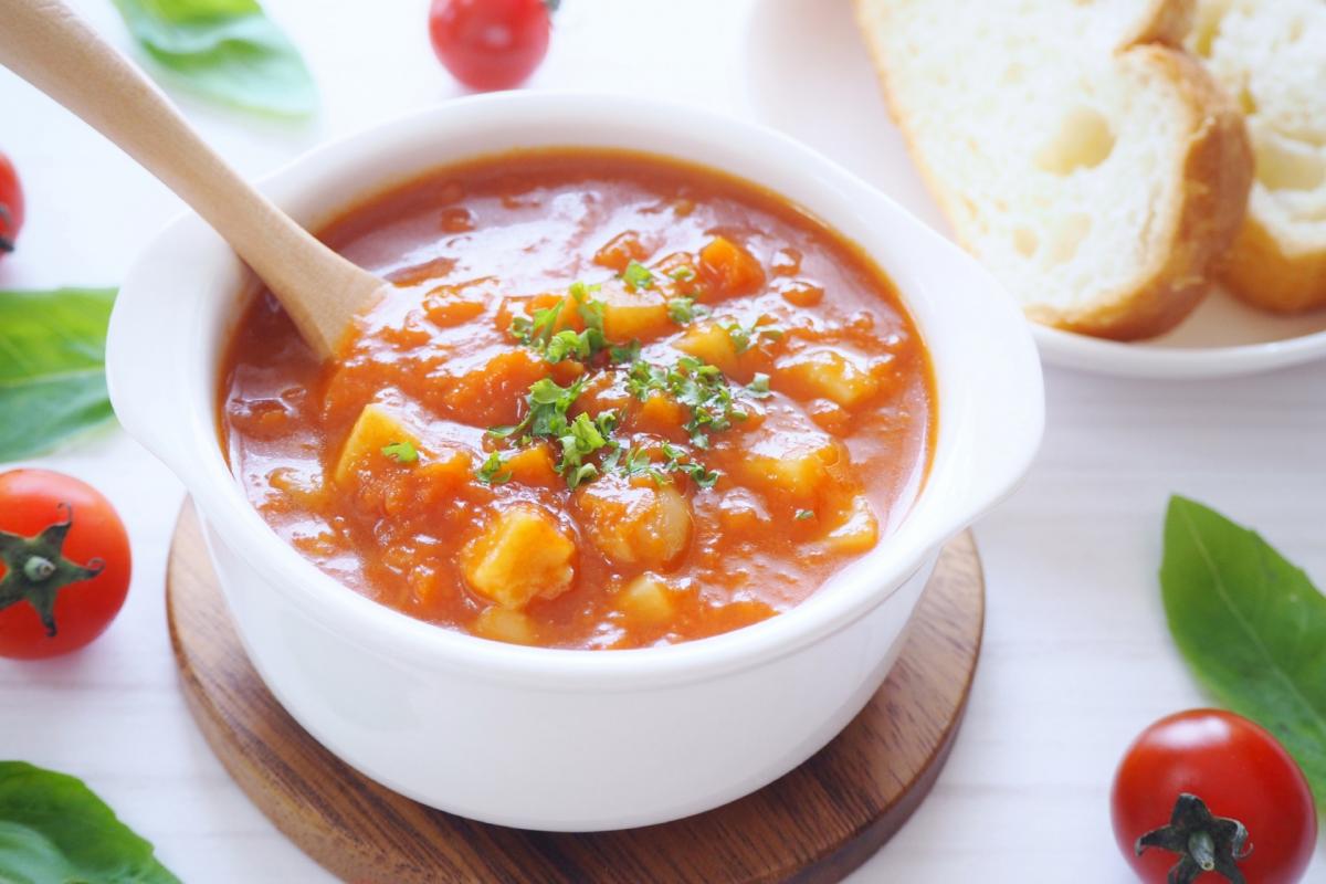 ミネストローネ、トマトスープ